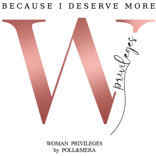 Carte WOMAN PRIVILEGES by poll et mera logo