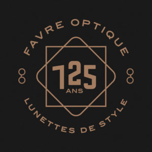 Logo 125 ans Favre Optique