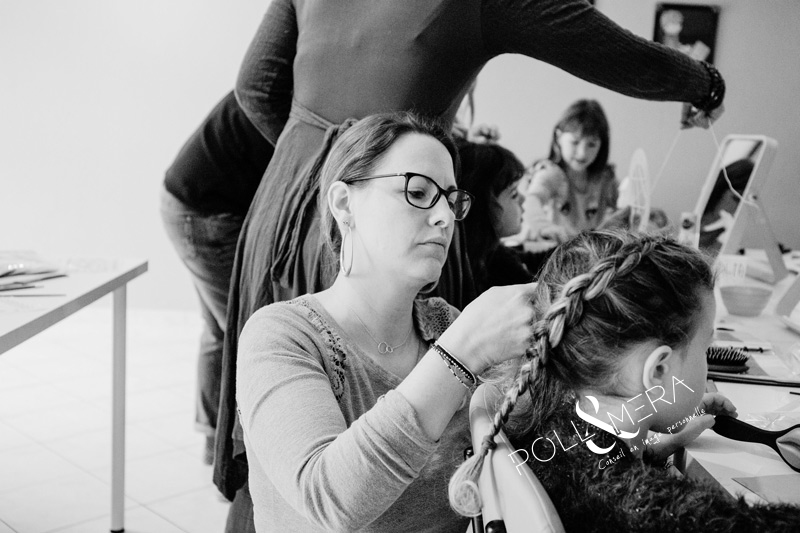 Atelier coiffures et bricolage , filles rebelles