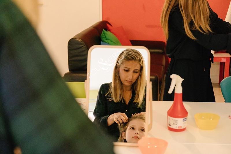 Atelier coiffures et bricolage , filles rebelles